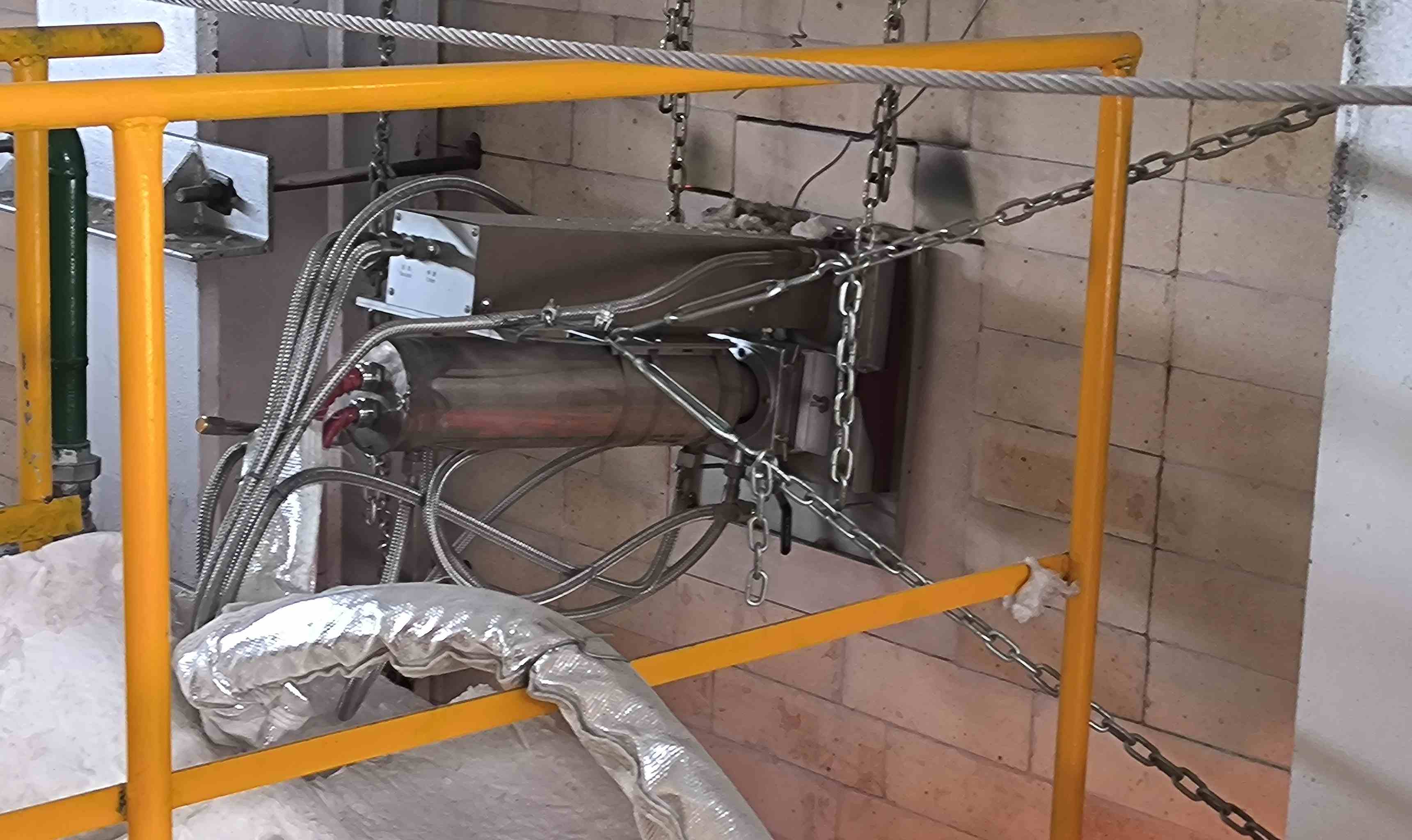 HTEC-video infrared camera installed on the rear wall at CSG Wujiang
