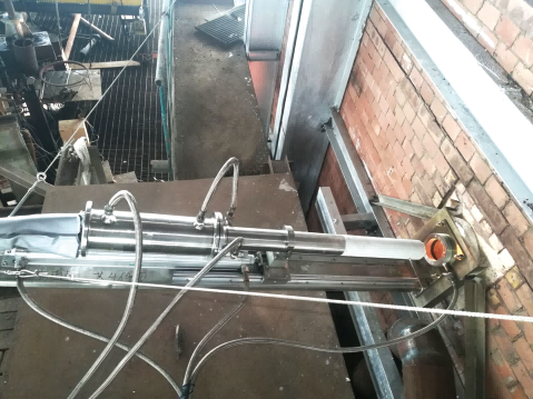 site-photo-Glass Furnace Infrared Thermal Imaging System-HTEC-video
