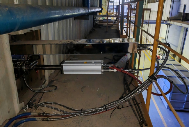HTEC-video on-site installation of high-temperature furnace monitoring system for grate incinerator