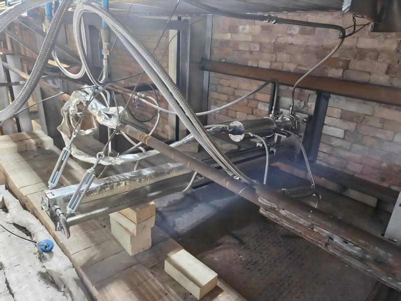 Huaihe Glass Furnace Visualization Monitoring Equipment Glass furnace visualization monitoring equipment at Huaihe Glass