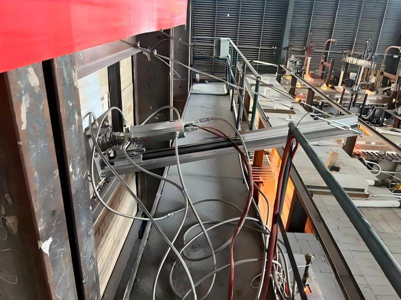 Yongxin Packaging Group Furnace Monitoring System Furnace visualization monitoring system at Yongxin Packaging Group