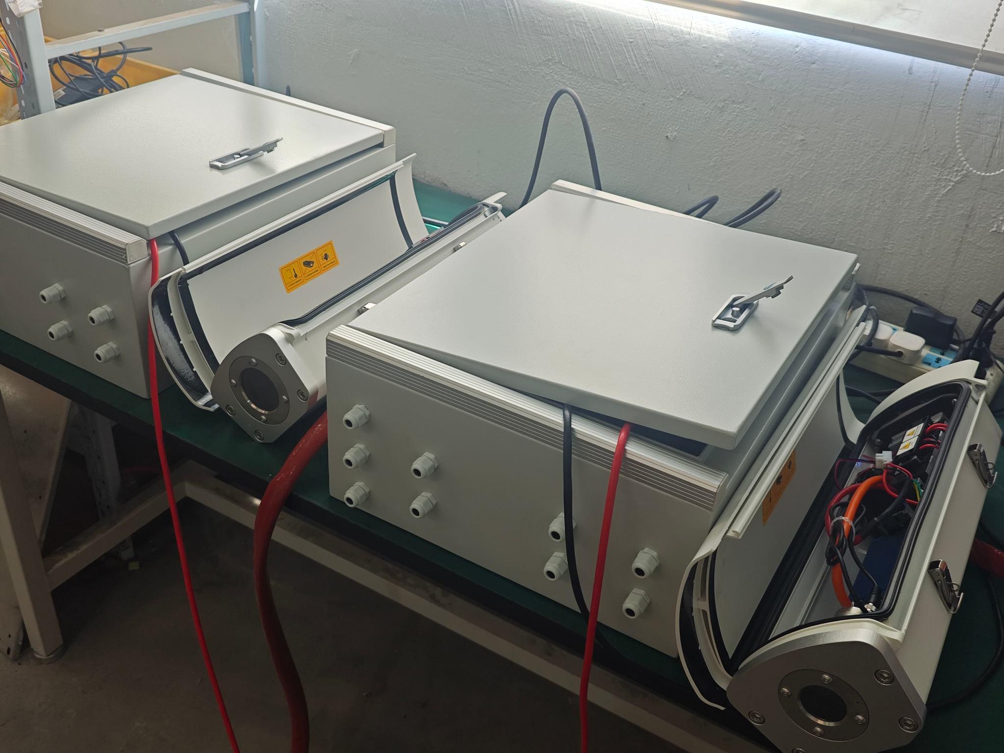 Rotary kiln shell scanner system for lime kiln temperature monitoring Rotary kiln shell scanner system for lime kiln temperature monitoring